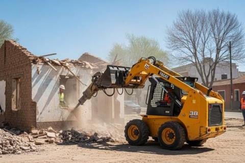 Demoliciones controladas de estructuras de hormigón y mampostería – Geoobras