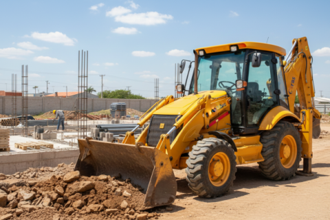 Alquiler de retropala para obras – Geoobras