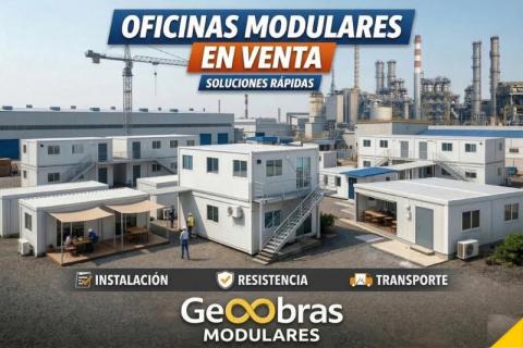 Módulos y oficinas modulares en venta – Soluciones constructivas rápidas | Geoobras